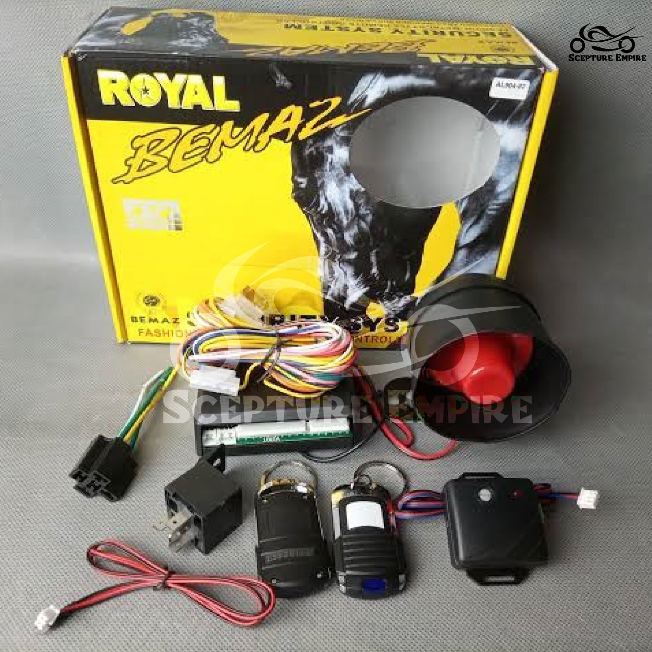 Royal Bemaz car alarm system