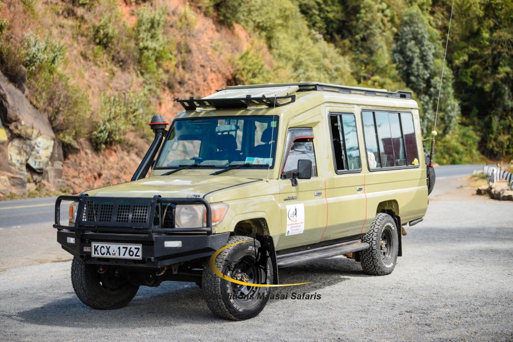 A Tourist Service Vehicle as used in the article about PSV Insurance Kenya