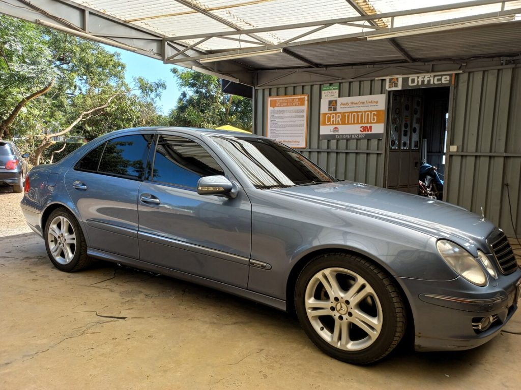 a Picture of tinted car as use in the article about car tinting nairobi