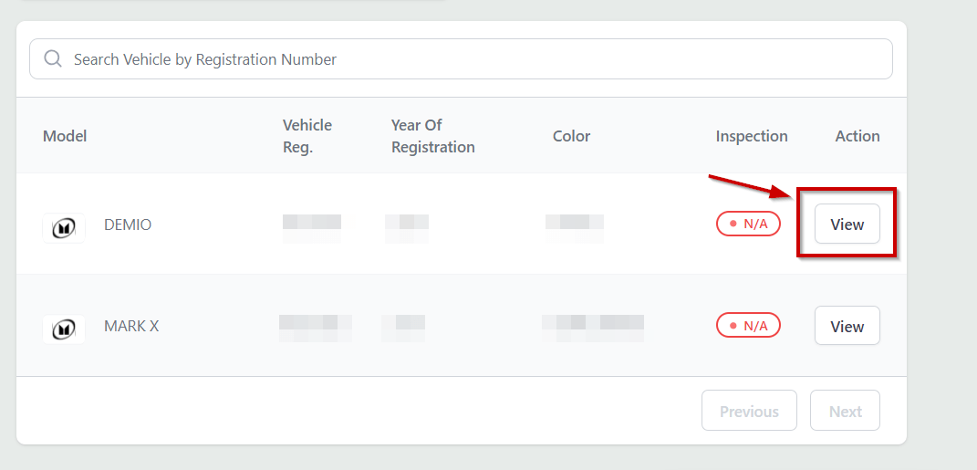 An image showing the start of the process of how to apply for the new number plate in Kenya on the eCitizen portal