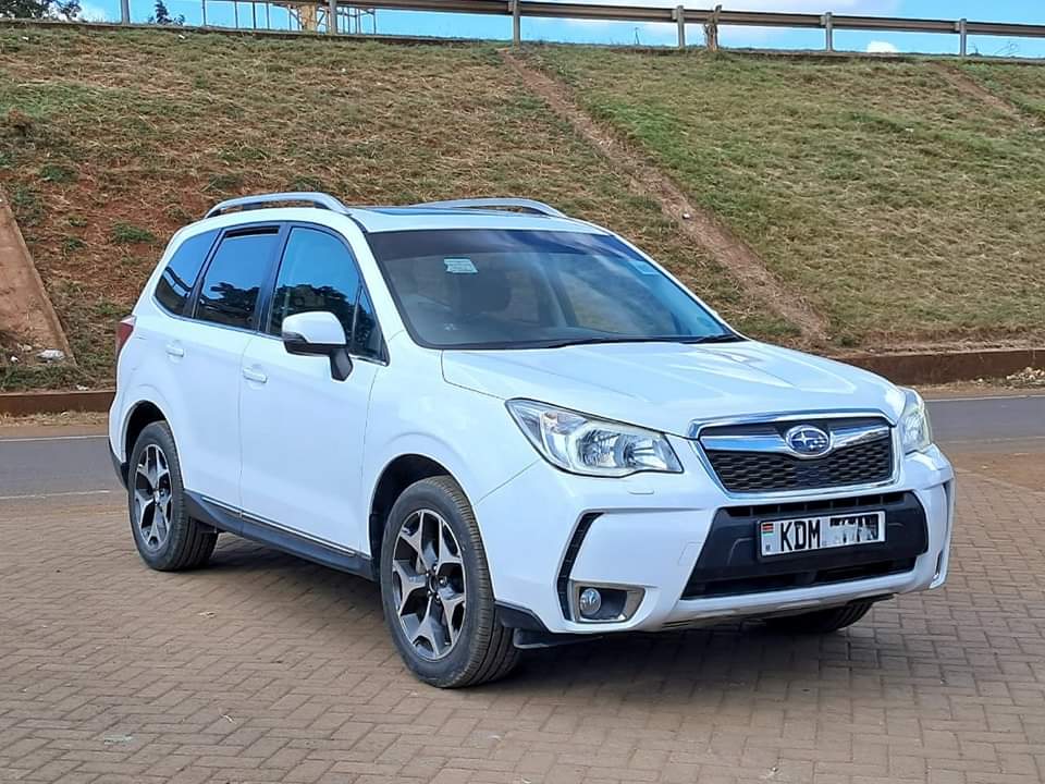 Subaru Forester as used in the article about best SUV in Kenya