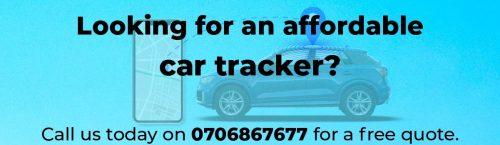 Car tracker ad banner
